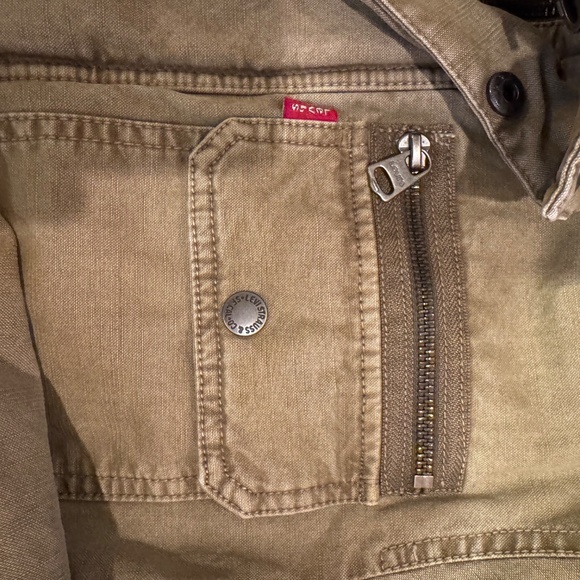 Levi’s Field Jacket Khaki Men’s Medium - Picture 5 of 5